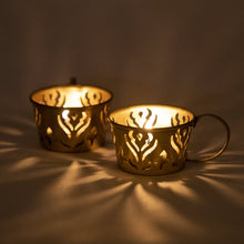New Victoria Tea Light Holder Lighting Fragrance Decor Brass Tealight CUp