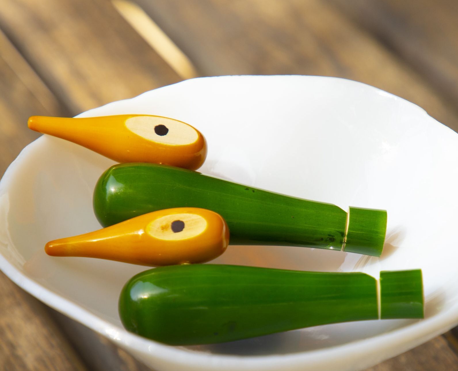 White cheeked Barbet Channapatna Whistle Accessory Games/ Toys, wooden whistle