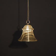 Wire bell lamp lighting wall ceiling hanging pendant brass, hanging lamp, ancient vintage lamp, unique hanging lamp