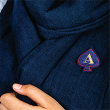 Zardozi Brooch: Ikka Ace! (Top Of The Game) Rakhi Zardozi, Velvet, Silk Thread
