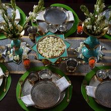Zebrowski Star Pedestal Platter Home Objects Table top, vintage ancient platter, unique platter