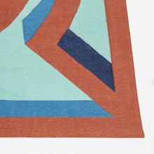 Amaze Dhurrie MANDU Round 6'x6' , Home textiles , Rugs , Carpets , Durrie weaving, handcrafted, made in India, artist