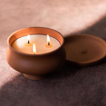Luxury Candle Terracotta handcrafted handmade pottery lighting, crafted candle, handmade candle, unique beautiful candle