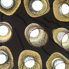 Bayaa hanging lamp pendant lamp ceiling lamp weaving lamp handcrafted handweaved brass metal mesh lamp, hanging lamp, lighting, decor