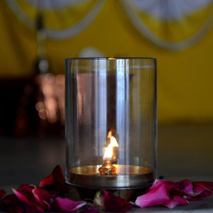 Roshni Oil Lamp , Home Objects , Lighting & Fragrances, oil lamp, vintage oil lamp, ancient oil lamp, unique oil lamp