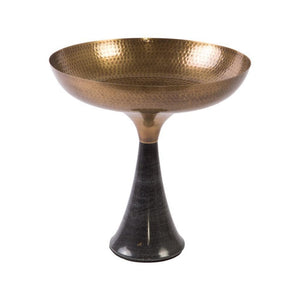 Umaid Bowl Marble Brass Iron Home object Table top Bowl Vase outdoors handbeaten handturned Birdbath, ancient vintage bowl, royal bowl
