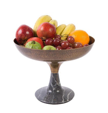 Umaid Bowl Marble Brass Iron Home object Table top Bowl Vase outdoors handbeaten handturned Birdbath, ancient vintage bowl, royal bowl